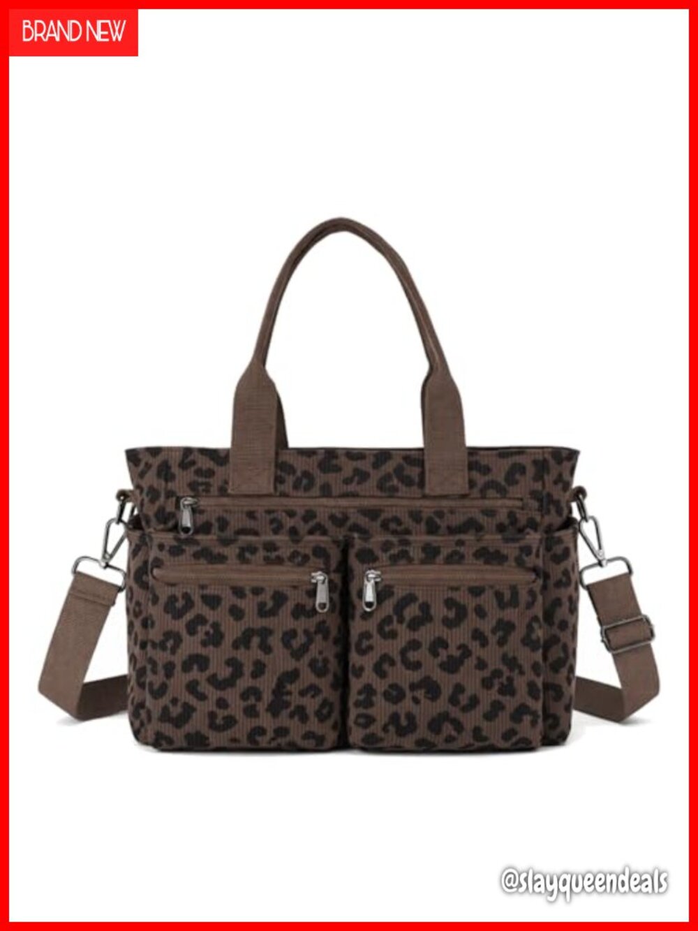 Womens Corduroy Tote Bag Multiple Pockets Hobo Crossbody Travel Shoulder Bag